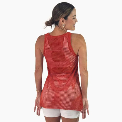Mesh Tank Top - Liquor