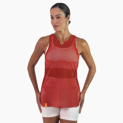 Mesh Tank Top - Liquor